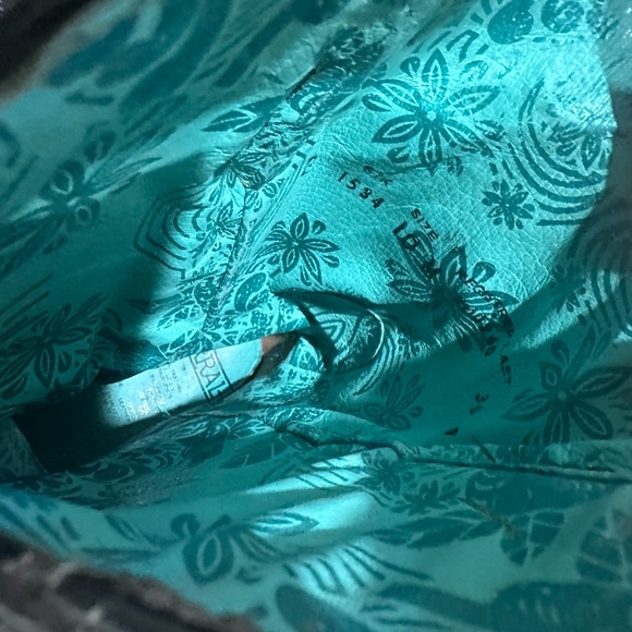 Corral Boots Womens Studded Tooled Inlay Snip Toe Cowboy Mid Calf - Picture 5 of 6